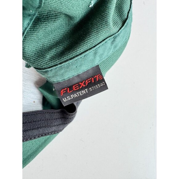 NIKE Michigan State Spartans Green Cotton Canvas Flexfit S Logo Baseball Hat - Picture 10 of 12